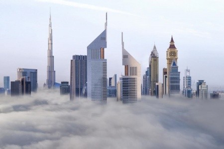 Spojené arabské emiráty v prosinci 2022 - Jumeirah Emirates Towers