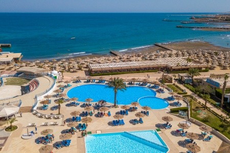 Egypt Hurghada Aladdin Beach Resort 14 dňový pobyt All Inclusive Letecky Letisko: Viedeň august 2024 (27/08/24- 9/09/24)