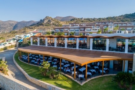 Grécko Kréta Grand Hotel Holiday Resort 7 dňový pobyt Polpenzia Letecky Letisko: Praha August 2026 (16/08/26-22/08/26)