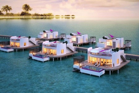 Maldivy Severný Atol Male Jumeirah Maldives Olhahali 13 dňový pobyt Plná penzia Letecky Letisko: Praha August 2026 (28/08/26- 9/09/26)