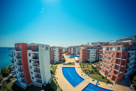 Panorama Fort Beach, Bulharsko, Slunečné Pobřeží