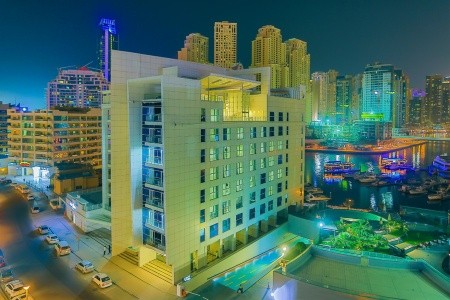 Spojené arabské emiráty Dubaj Jannah Marina Hotel Apartments 5 dňový pobyt Bez stravy Letecky Letisko: Praha október 2023 ( 9/10/23-13/10/23)