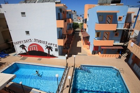 Grécko Kréta Happy Days Studios 8 dňový pobyt Raňajky Letecky Letisko: Praha July 2026 (27/07/26- 3/08/26)