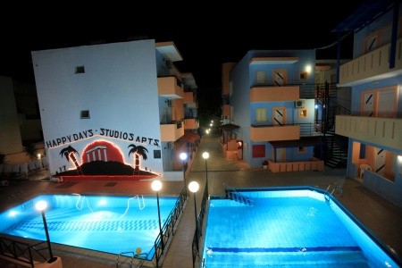 Grécko Kréta Happy Days Studios 8 dňový pobyt Raňajky Letecky Letisko: Praha July 2026 (27/07/26- 3/08/26)