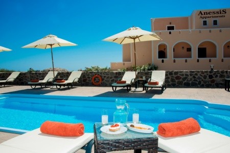 Apartmány Anessis - Řecko s venkovním bazénem
