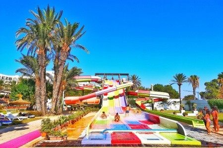 Tunisko v srpnu 2023 - Sahara Beach Aquapark Resort