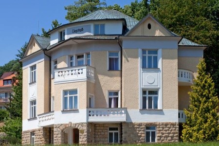 Luhačovice v prosinci 2023