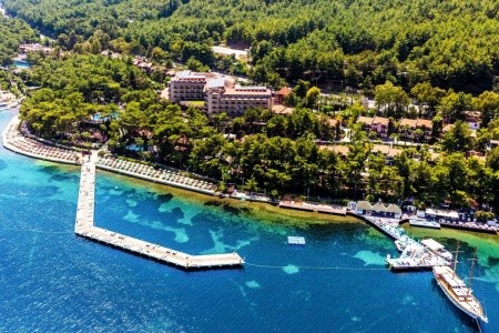 Grand Yazici Marmaris Palace - Turecko v říjnu s venkovním bazénem - recenze