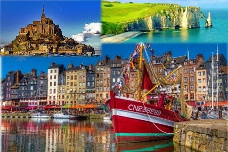 Paříž - Normandie - Bretaň - Normandie Dovolená 2023