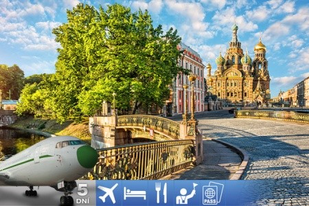 5-dňový letecký zájazd do Petrohradu Snídaně