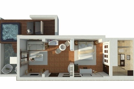 Grécko Skiathos Aegean Suites 10 dňový pobyt All Inclusive Letecky Letisko: Viedeň June 2026 (30/06/26- 9/07/26)