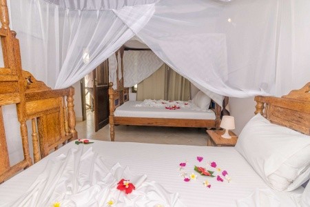 Zanzibar Nungwi Tanzanite Beach Resort 9 dňový pobyt Plná penzia Letecky Letisko: Praha January 2026 (13/01/26-21/01/26)