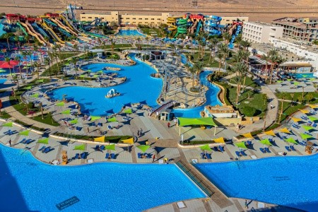 Egypt lodí po Nilu s pobytem u moře, Hotel Titanic Resort and Aqua Park, Egypt, 