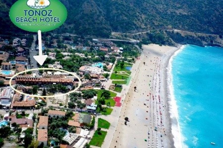 Tonoz Beach - Turecko v červenci