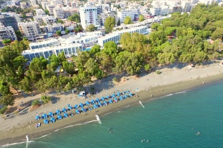 Park Beach - Kypr v listopadu s ledničkou