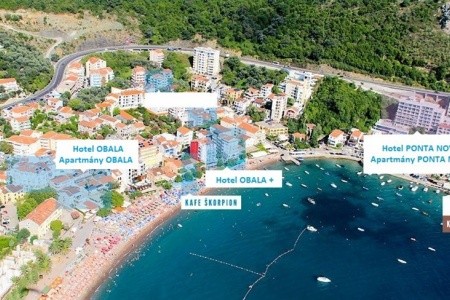 Dovolená Černá Hora 2024 - Obala