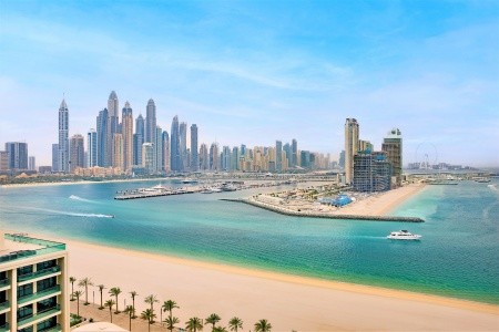 Spojené arabské emiráty Dubai Marriott Resort Palm Jumeirah 16 denní pobyt Snídaně Letecky Letiště: Praha únor 2025 (12/02/25-27/02/25)