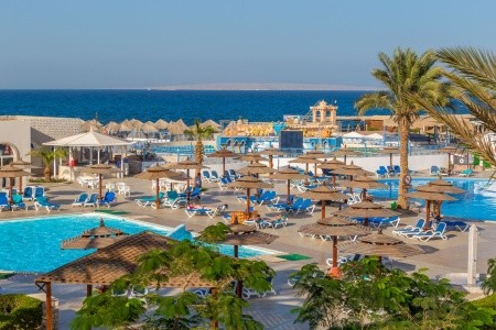 Egypt Hurghada Aladdin Beach Resort 14 dňový pobyt All Inclusive Letecky Letisko: Viedeň august 2024 (27/08/24- 9/09/24)