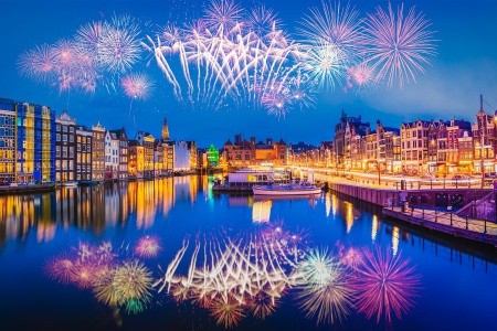 Silvestrovské oslavy v Amsterdamu - 6