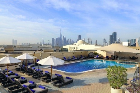 Spojené arabské emiráty Dubaj Mövenpick Hotel & Apartments Bur Dubai 8 dňový pobyt Raňajky Letecky Letisko: Praha marec 2024 (31/03/24- 7/04/24)