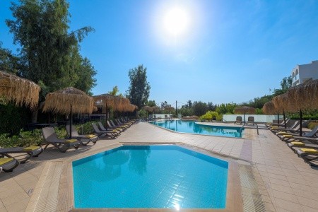 Grécko Rodos Lindos Breeze Beach 13 dňový pobyt All Inclusive Letecky Letisko: Praha August 2026 ( 5/08/26-17/08/26)