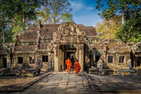 Tajuplný Angkor Wat s odpočinkom na plážach v Thajsku