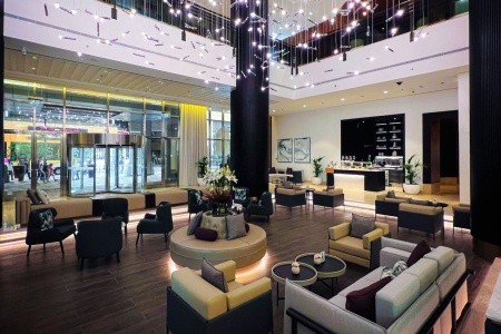 Spojené arabské emiráty Dubaj Amwaj Rotana Jumeirah Beach 14 dňový pobyt Raňajky Letecky Letisko: Praha June 2025 (20/06/25- 3/07/25)