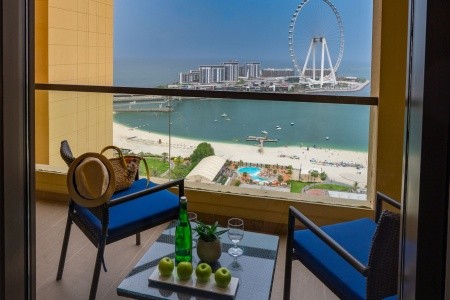 Spojené arabské emiráty Dubaj Amwaj Rotana Jumeirah Beach 14 dňový pobyt Raňajky Letecky Letisko: Praha June 2025 (20/06/25- 3/07/25)