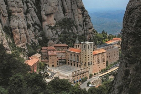 BARCELONA A MONTSERRAT S POBYTEM U MOŘE let - 20
