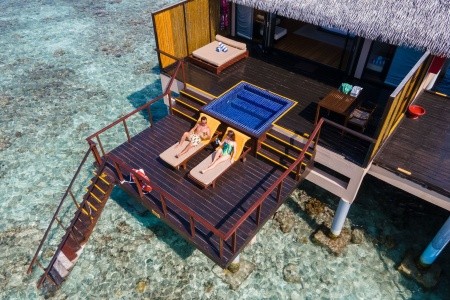 Maldivy  Adaaran Prestige Vadoo 6 dňový pobyt All Inclusive Letecky Letisko: Praha August 2026 ( 3/08/26- 8/08/26)