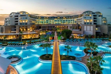 Turecko Belek Kaya Palazzo Golf 15 dňový pobyt All Inclusive Letecky Letisko: Praha September 2025 ( 8/09/25-22/09/25)