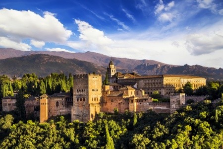 Krásy Andalusie, Elche, Caravaca de la Cruz - letecky – Španělsko