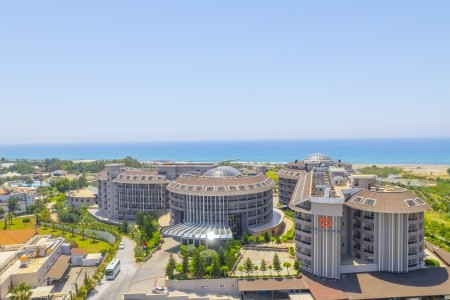 Turecko Turecká riviéra Sunmelia Beach Resort 9 dňový pobyt Ultra All inclusive Letecky Letisko: Viedeň September 2025 (25/09/25- 3/10/25)