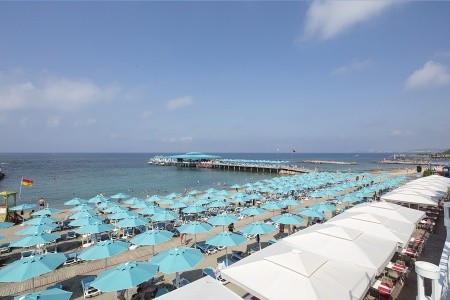 Turecko Turecká riviéra Granada Luxury Beach 7 dňový pobyt Ultra All inclusive Letecky Letisko: Praha August 2026 ( 4/08/26-10/08/26)