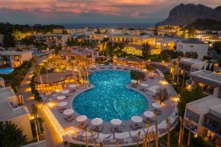 Grécko Rodos Sentido Port Royal Villas & Spa 9 dňový pobyt Polpenzia Letecky Letisko: Brno July 2026 (23/07/26-31/07/26)