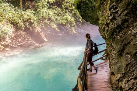 Jezero Bled a soutěska Vintgar - 14