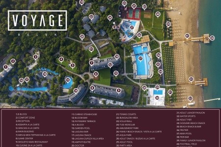 Turecko Belek Voyage Golf Belek & Spa 8 dňový pobyt Ultra All inclusive Letecky Letisko: Viedeň December 2025 (25/12/25- 1/01/26)