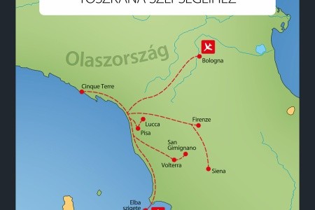 Toszkán csillagtúra 8 nap / 7 éj