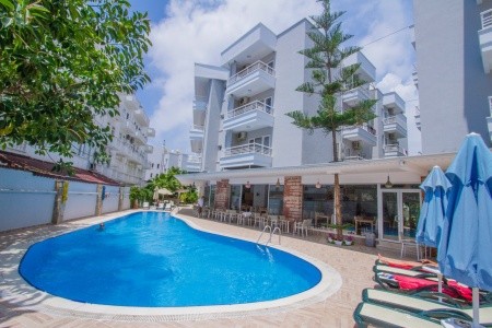 Turecko Alanya Blue Wave Suite 8 dňový pobyt All Inclusive Letecky Letisko: Praha June 2026 (29/06/26- 6/07/26)