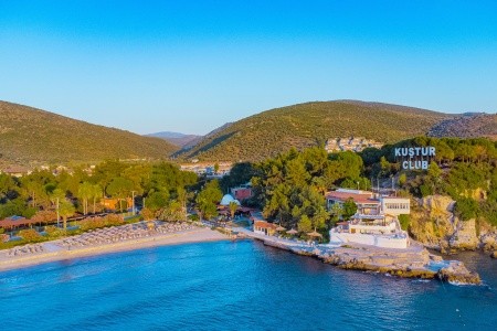 Turecko Kusadasi Kustur Club Holiday Village 9 dňový pobyt Ultra All inclusive Letecky Letisko: Viedeň June 2026 (27/06/26- 5/07/26)