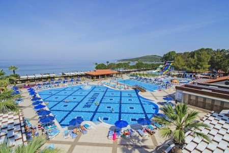 Turecko Kusadasi Kustur Club Holiday Village 9 dňový pobyt Ultra All inclusive Letecky Letisko: Viedeň June 2026 (27/06/26- 5/07/26)