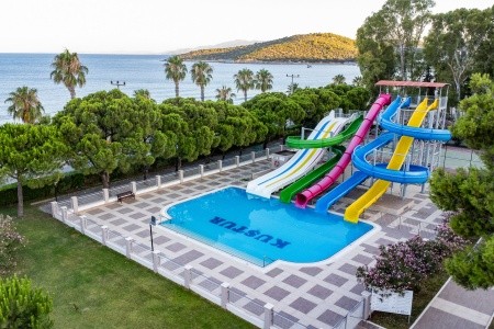 Turecko Kusadasi Kustur Club Holiday Village 9 dňový pobyt Ultra All inclusive Letecky Letisko: Viedeň June 2026 (27/06/26- 5/07/26)
