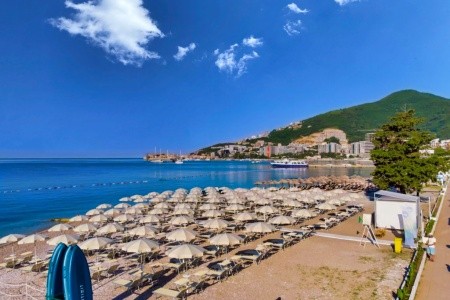 Čierna Hora Budva Slovenska Plaza 4* 8 dňový pobyt Polpenzia Letecky Letisko: Praha September 2025 ( 7/09/25-14/09/25)