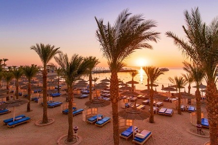 Egypt Hurghada Pickalbatros Beach Albatros Resort 14 dňový pobyt All Inclusive Letecky Letisko: Praha august 2024 (23/08/24- 5/09/24)