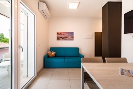 Taliansko Bibione Residence Iris Suite 15 dňový pobyt Bez stravy Vlastná July 2026 ( 4/07/26-18/07/26)