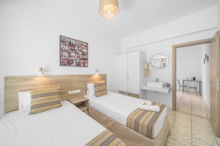 Grécko Kréta Happy Days Studios 8 dňový pobyt Raňajky Letecky Letisko: Praha July 2026 (27/07/26- 3/08/26)