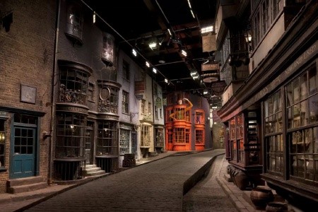 Harry Potter - filmové ateliéry v Londýně