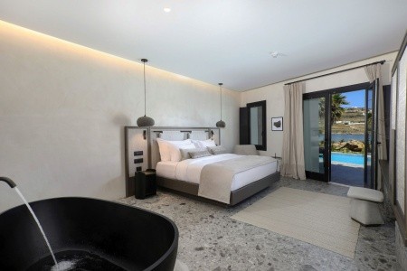 Grécko Mykonos Aeonic Suites & Spa 6 dňový pobyt Raňajky Letecky Letisko: Viedeň September 2026 ( 9/09/26-14/09/26)