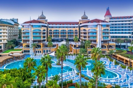 Turecko Alanya Kirman Premium Arycanda 8 dňový pobyt Ultra All inclusive Letecky Letisko: Budapešť August 2026 (29/08/26- 5/09/26)