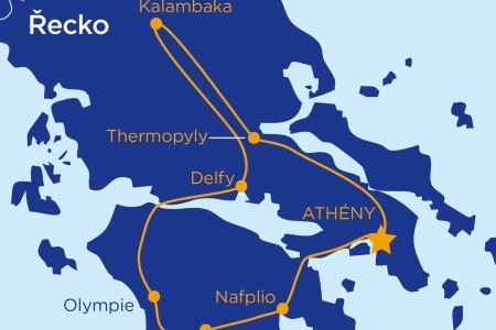 Velký okruh Řeckem